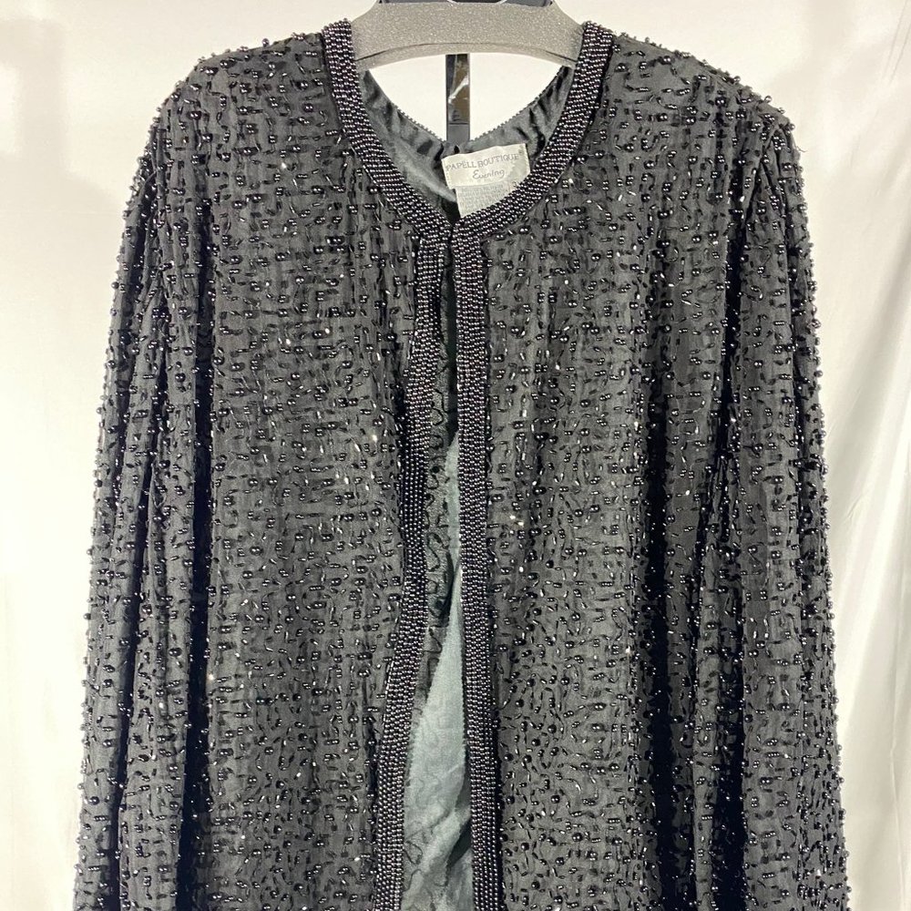 Beaded Jacket - Papell Boutique